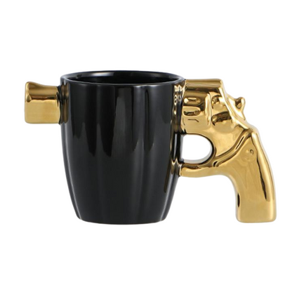 Revolver Gun Coffee Mug